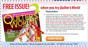 Quilters World Magazine