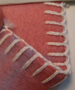 example of blanket stitch