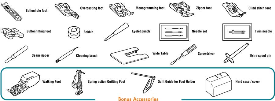 Brother Walking Foot #X80927001, CS8060, sewing machine parts