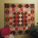 Wine and Lime free quilt pattern